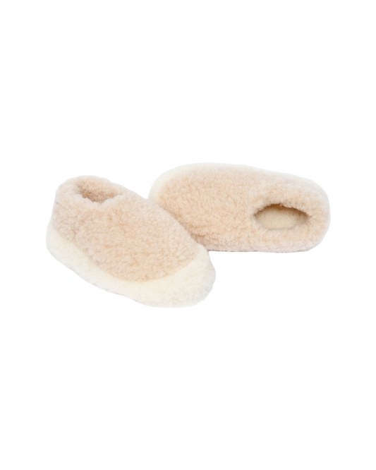Siberian Slippers - Beige