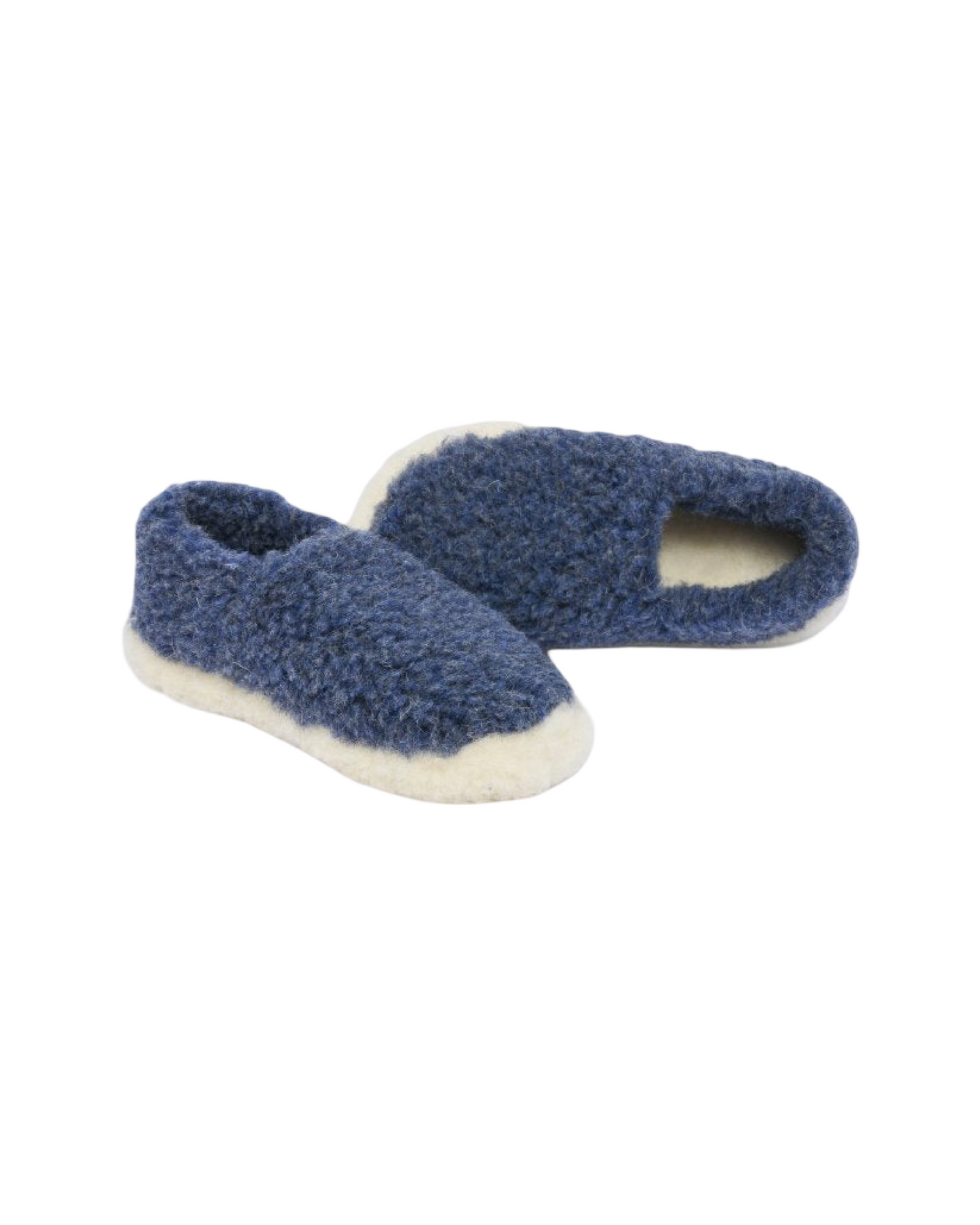 Siberian Slippers - Dark Blue