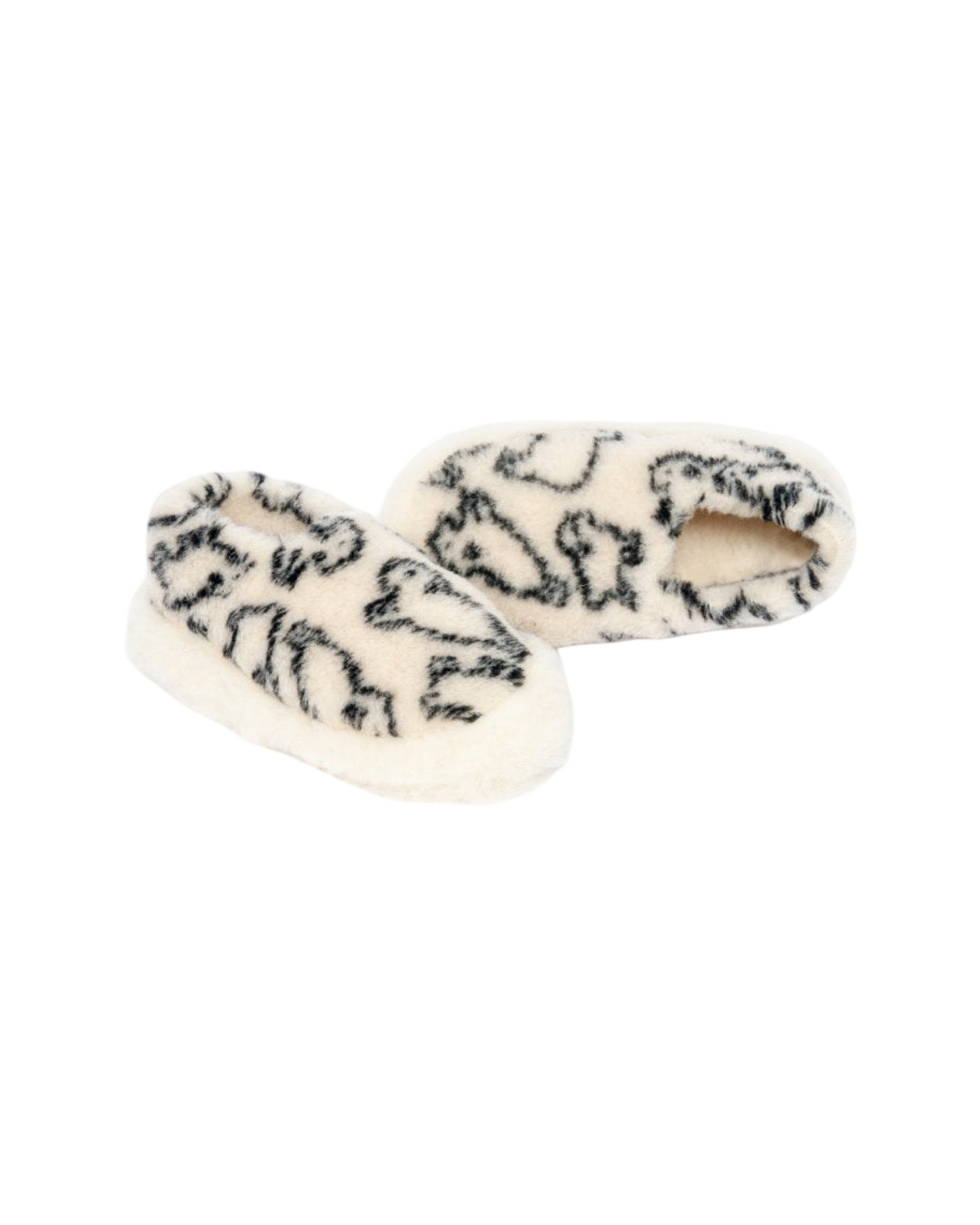 Siberian Slippers - Sheep Print