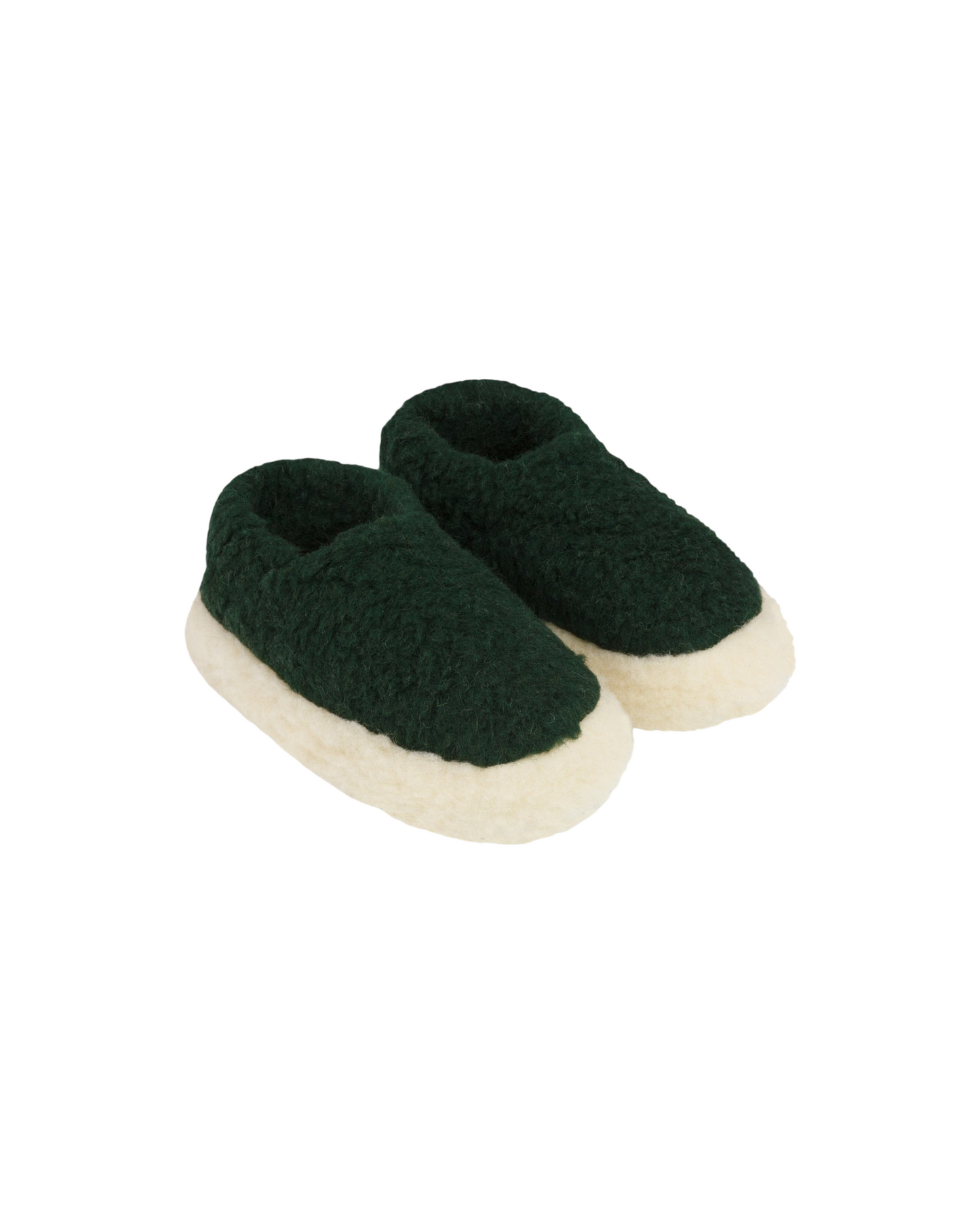 Siberian Slippers - Dark Green