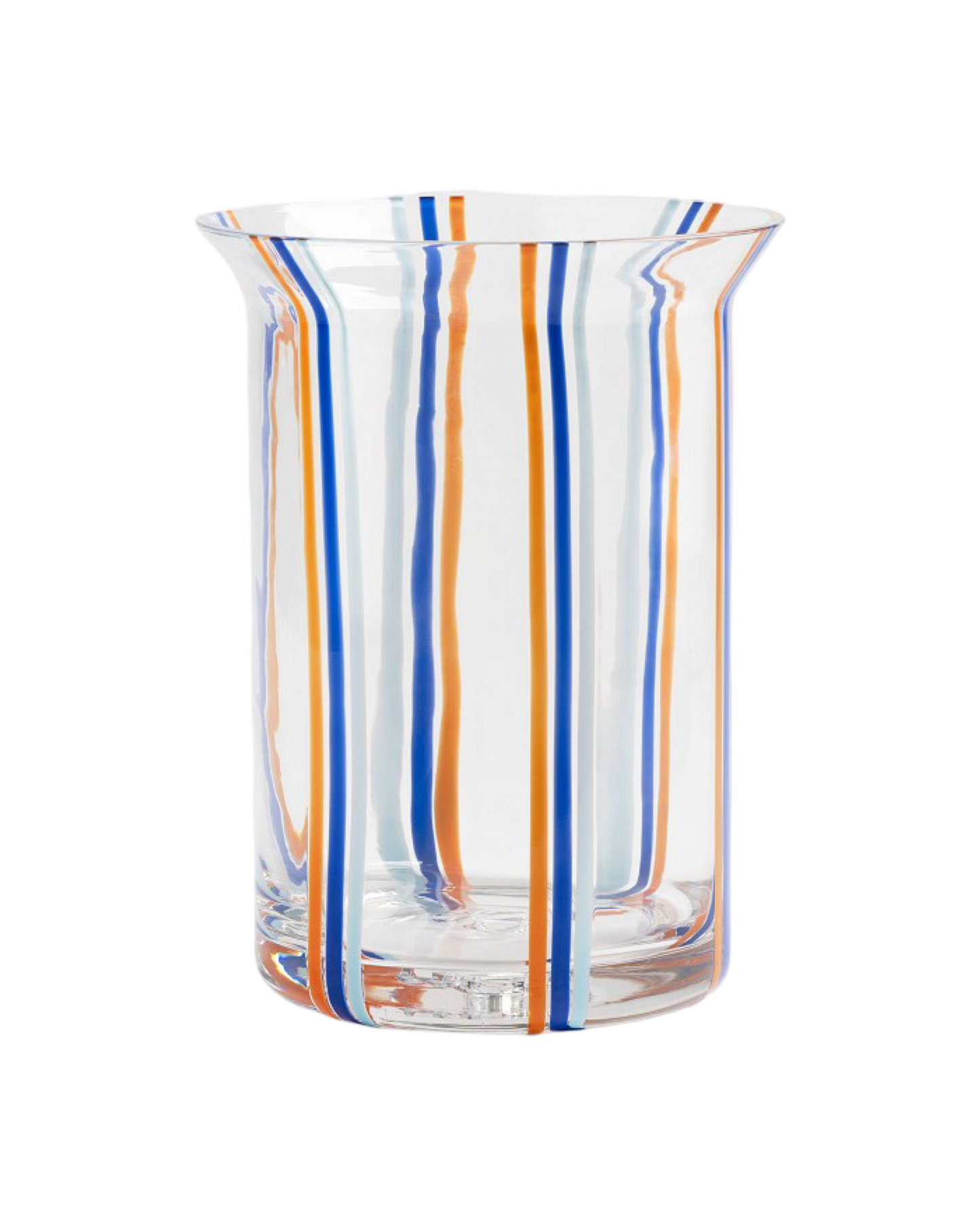 Yogu Vase Stripe Blue