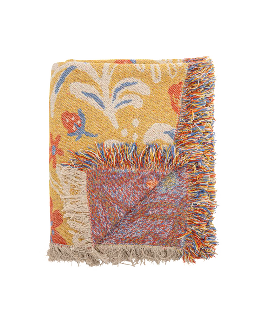 Reims Throw, Multi, Recycled Cotton