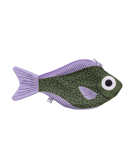 Green Sweeper Fish Purse