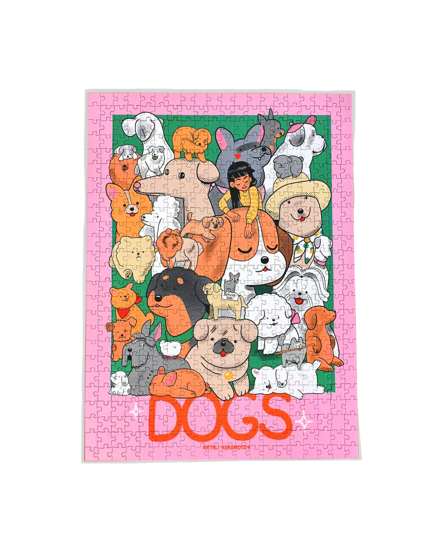 "DOGS" 500 Piece Puzzle
