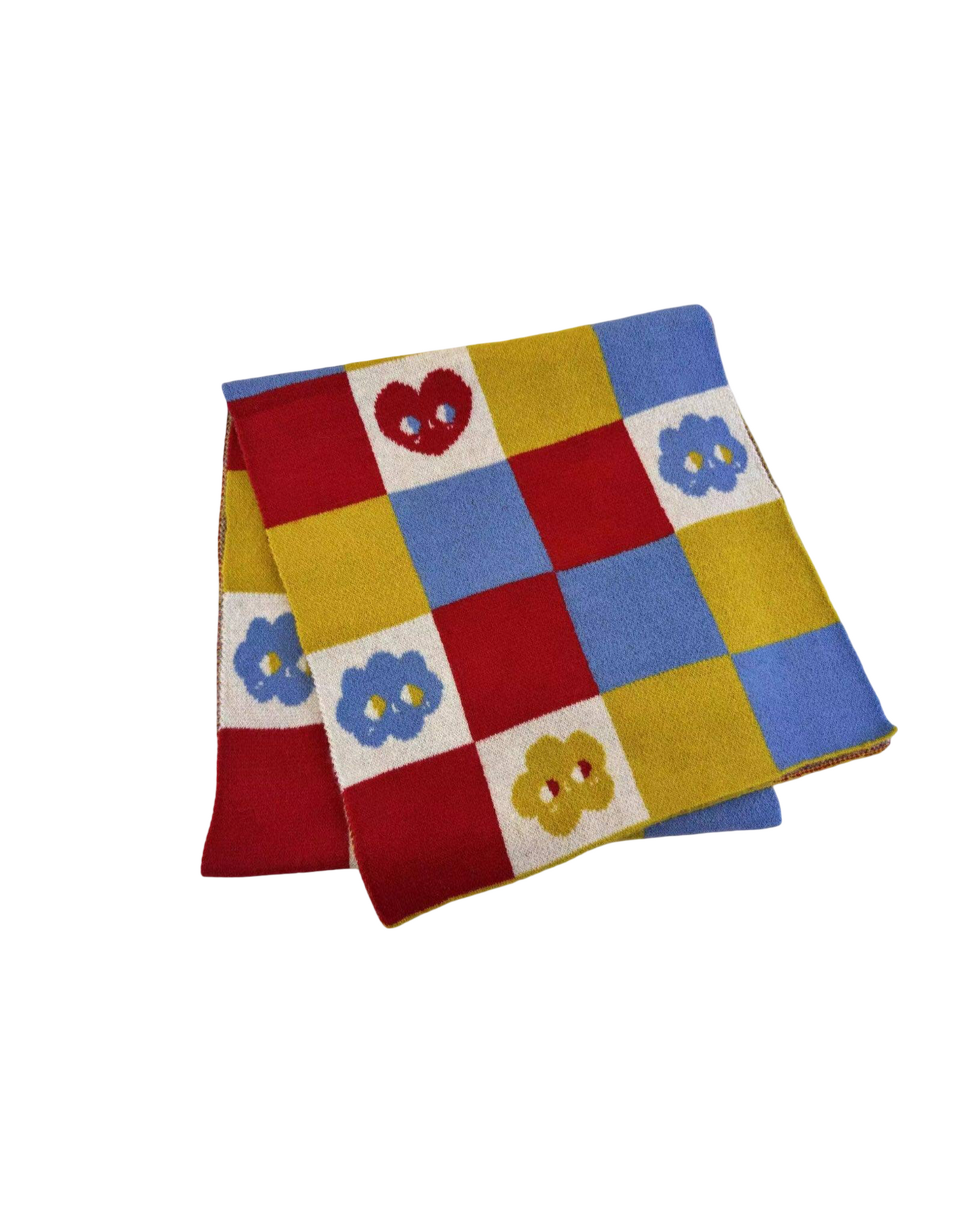 Grid Statement Scarf