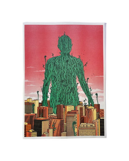 Awakened Risograph Print