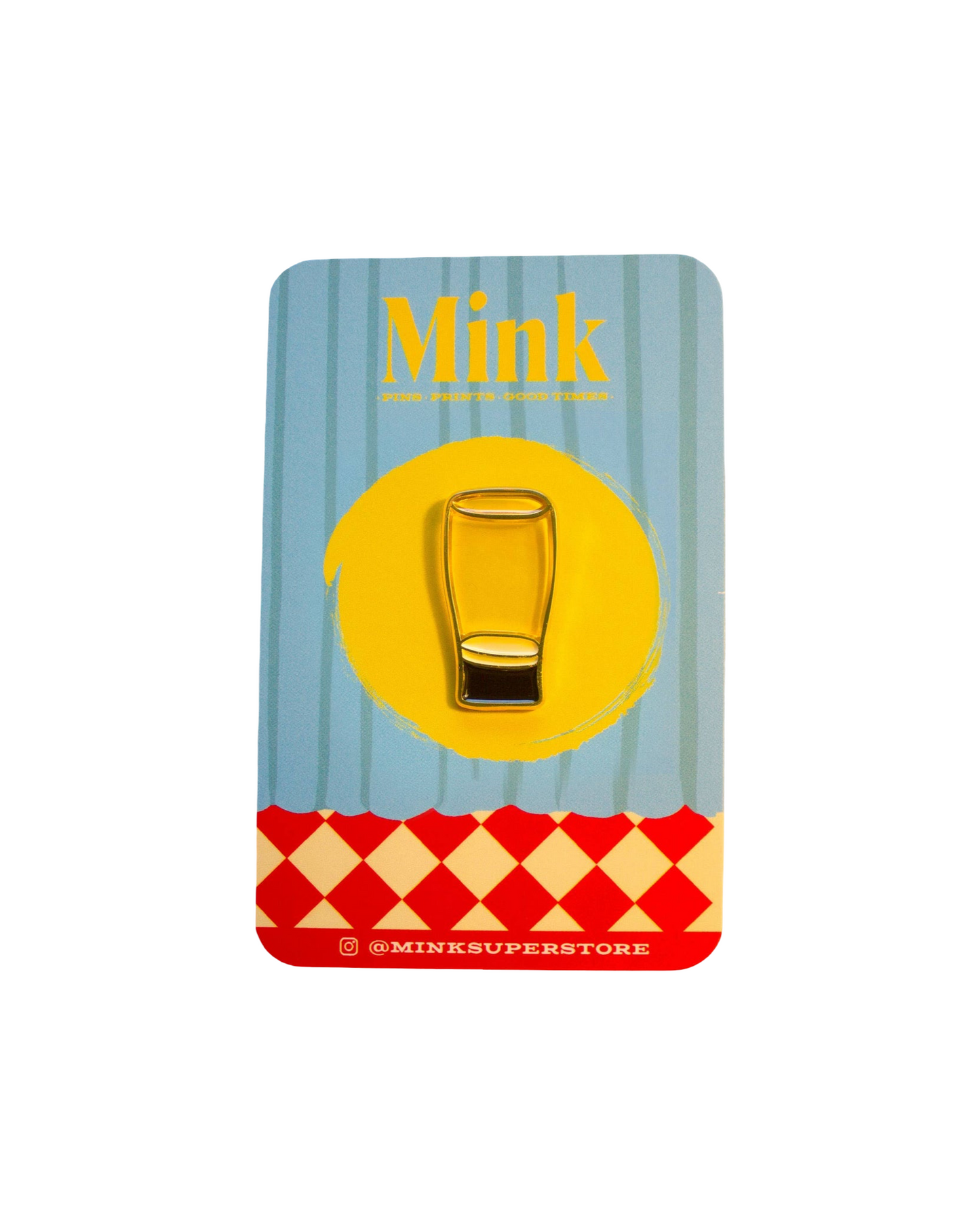 Pint O Plain enamel pin (Shlugged)