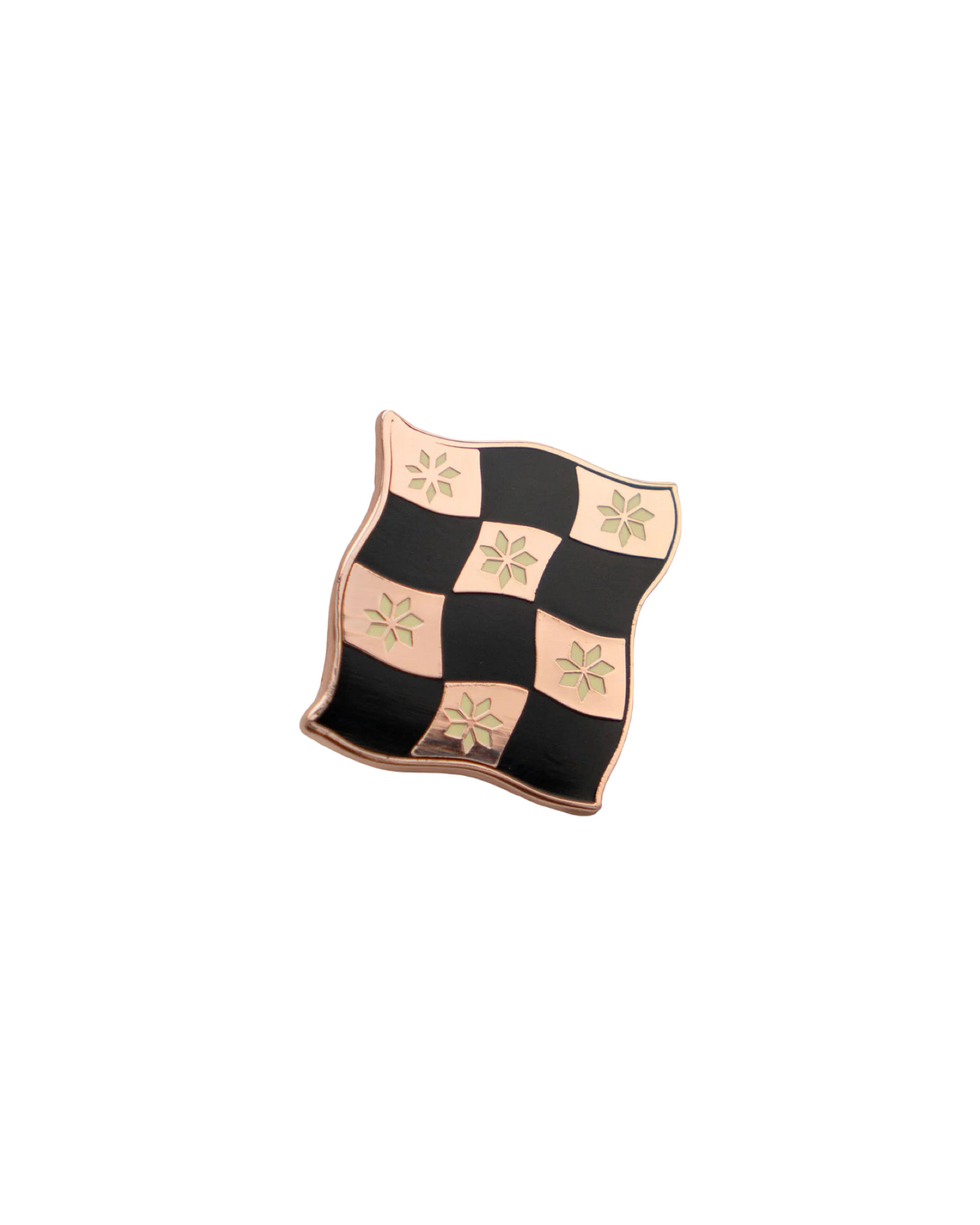 Patchwork Enamel Pin