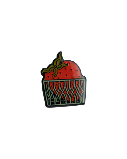 Mega Strawb Enamel Pin