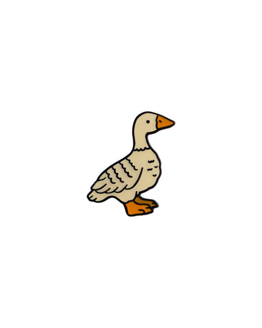 Fowl Enamel Pin