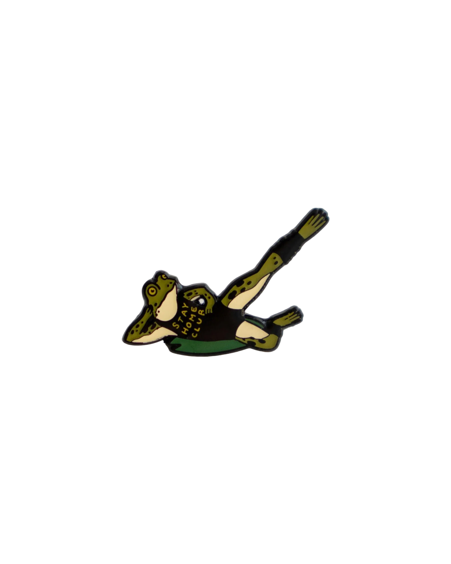 Froggy Workout Enamel Pin