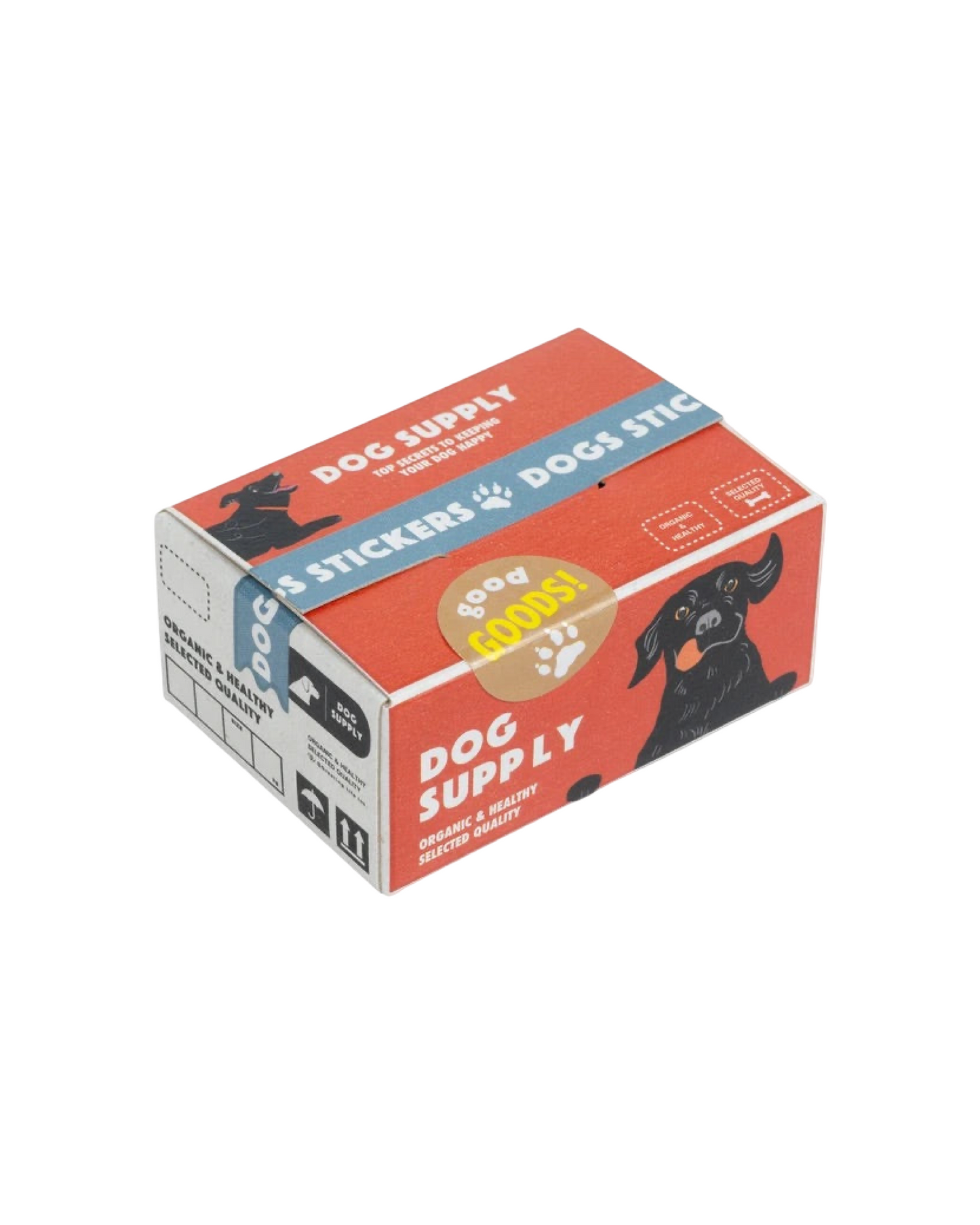 Mini Dog Supplies Sticker Box