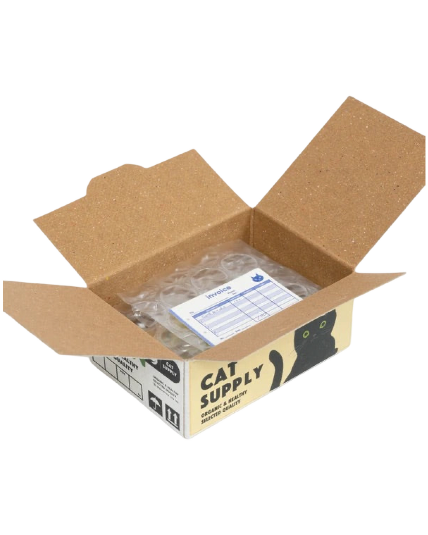 Mini Cat Supplies Sticker Box