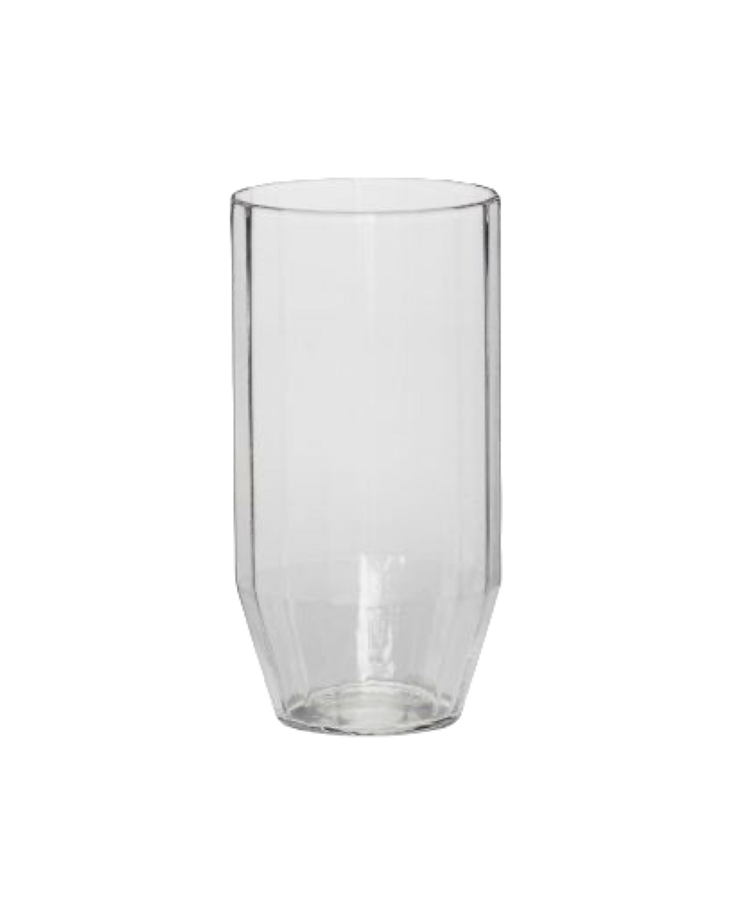 Aster Drinking Glass - Clear