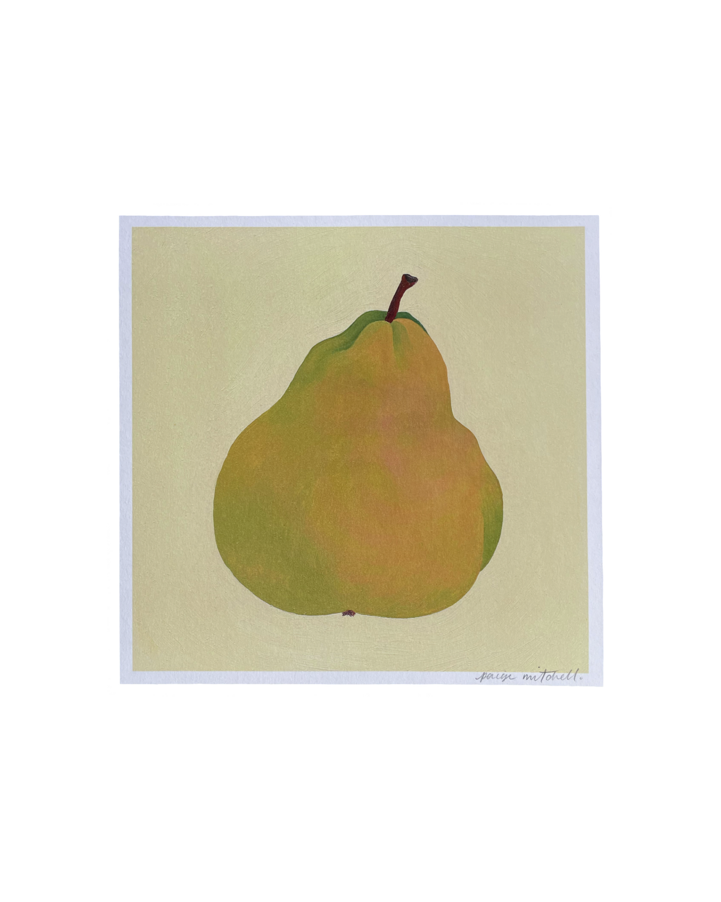 Pear Print #1