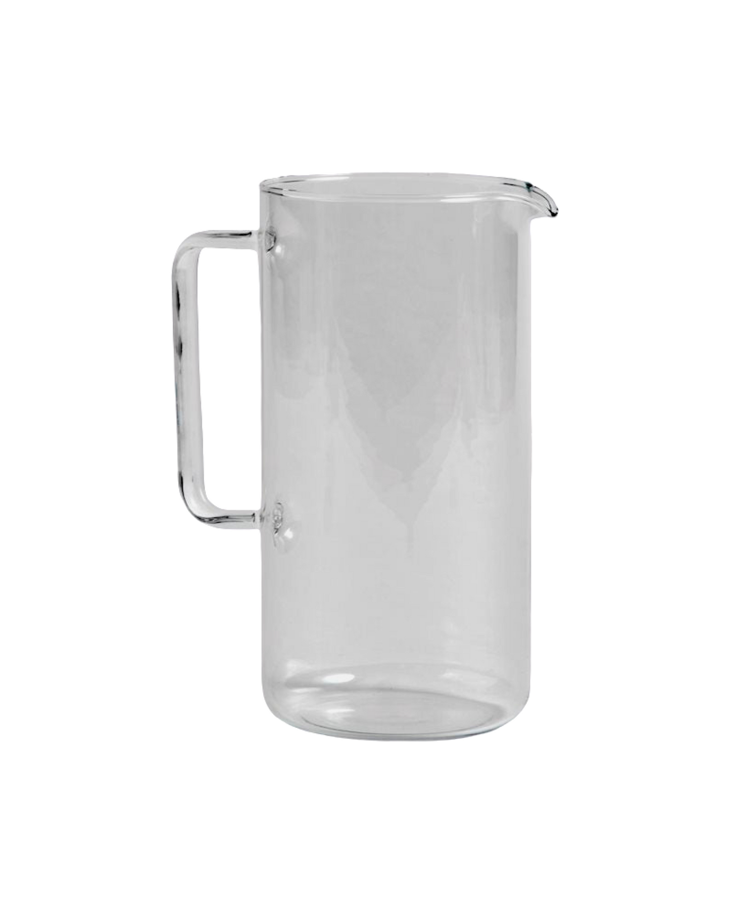 Large Clear Glass Jug