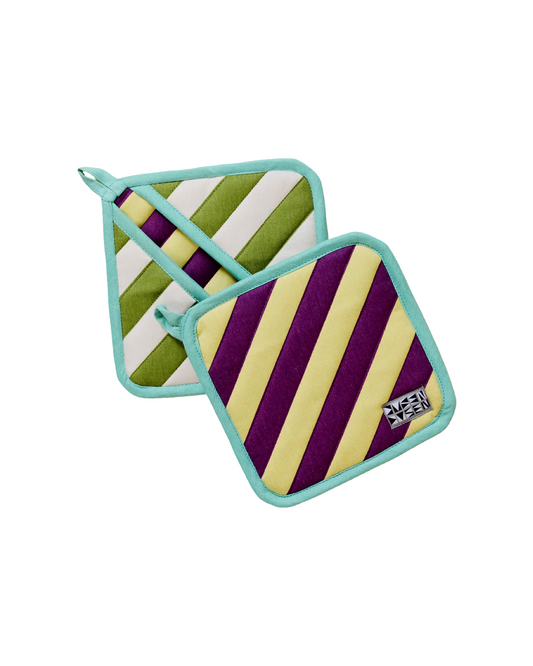 Sourdough Stripe Pocket Pot Holder