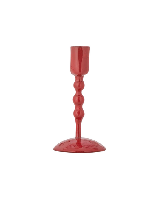 Eber Candle Holder Red