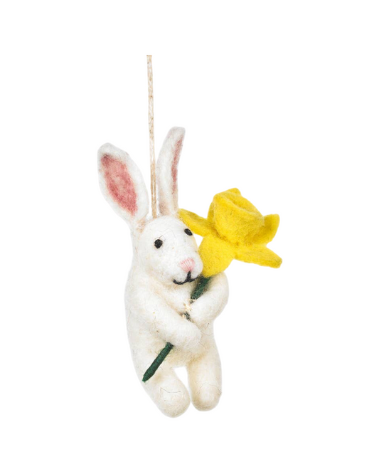 Delilah Bunny Felt Decoration