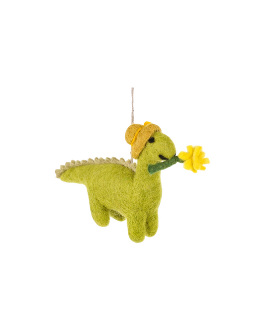 Daphne Dinosaur Felt Decoration