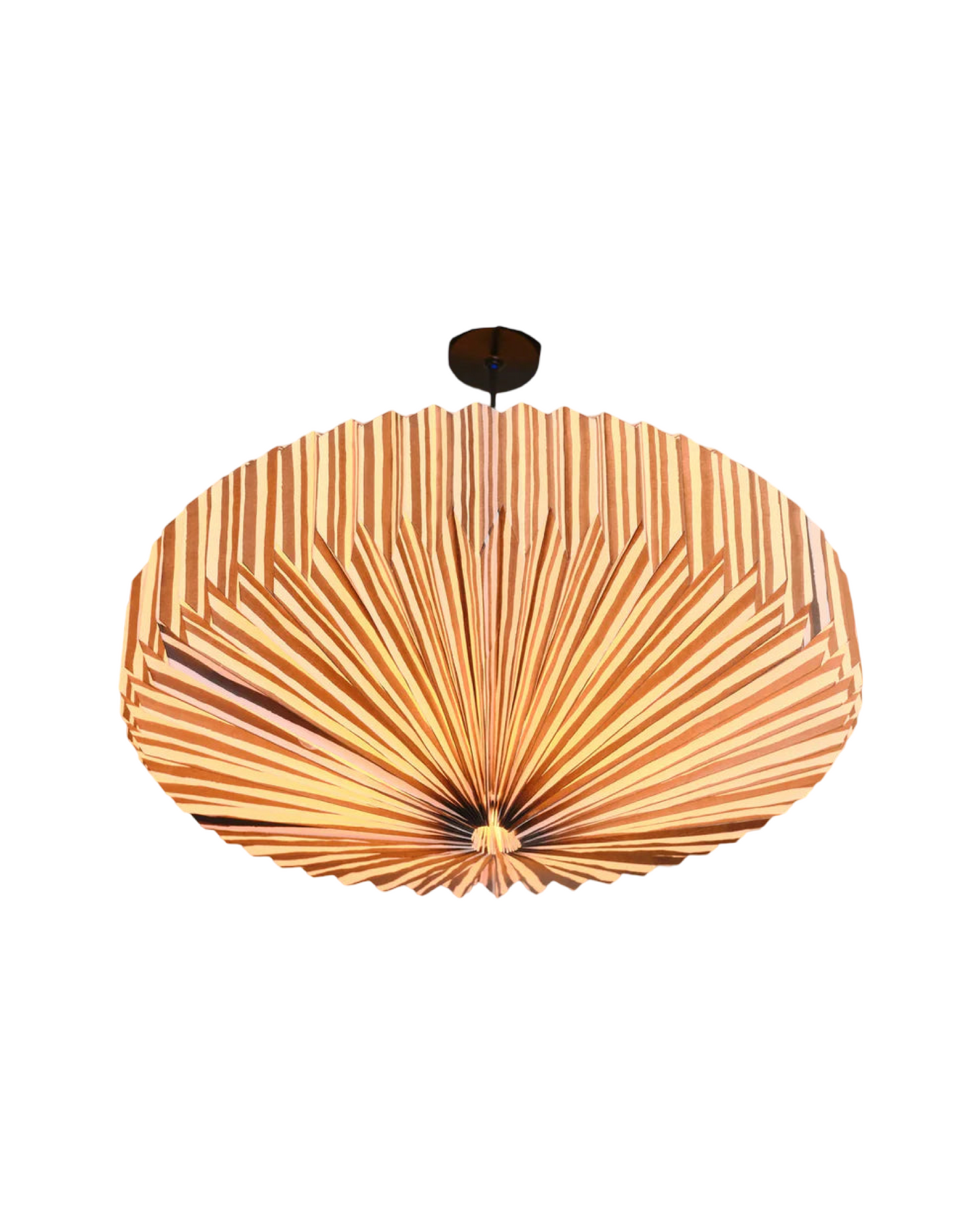 Hand Drawn Stripe Origami Paper Lightshade