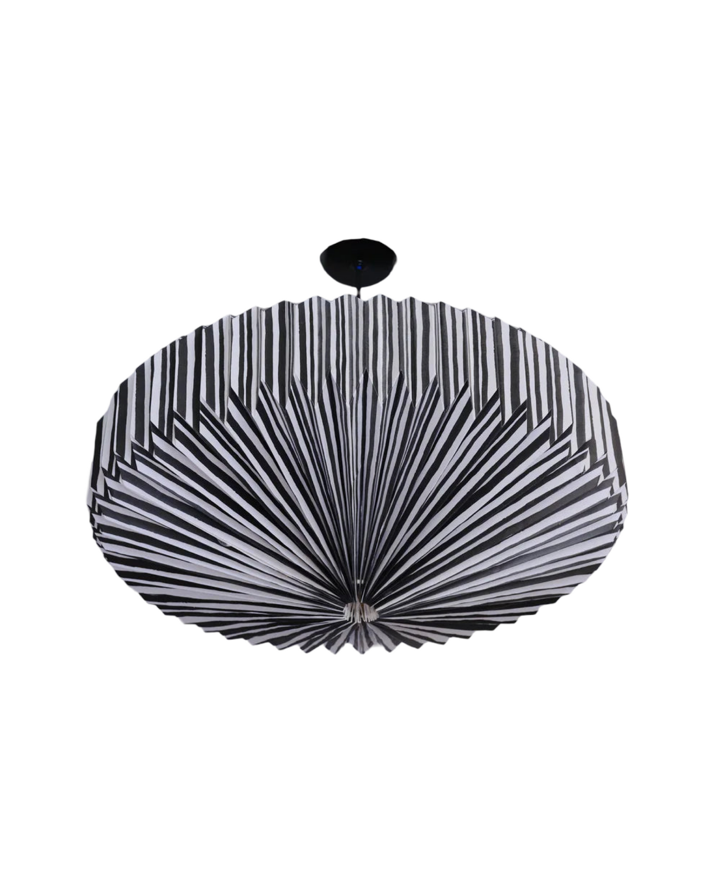 Hand Drawn Stripe Origami Paper Lightshade