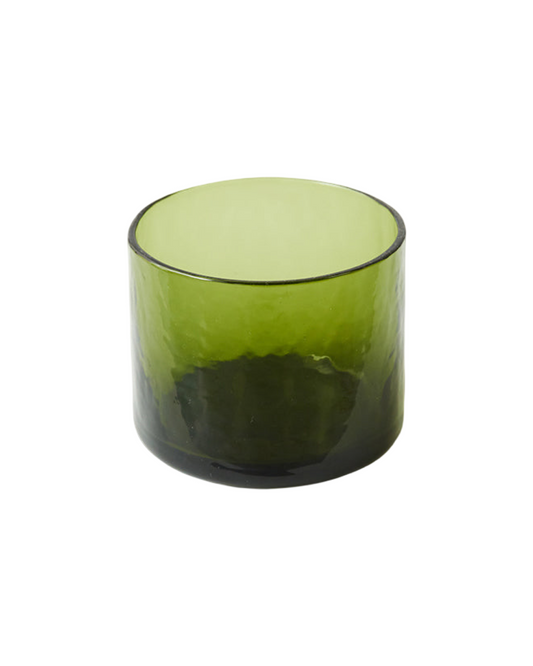 Olive Tube Glass