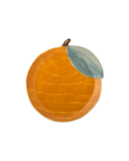 Agnes Orange Plate