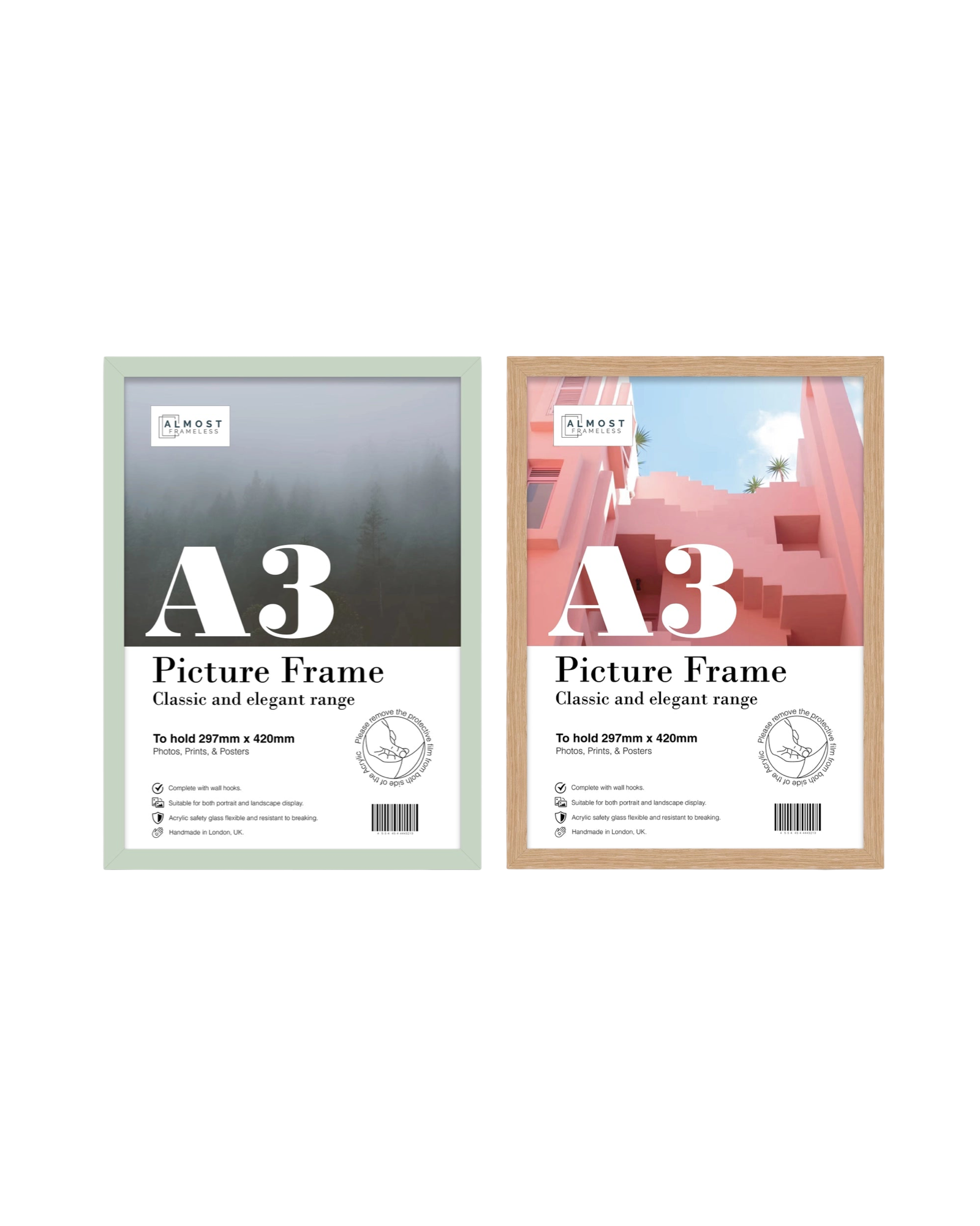 A3 Picture Frames – Elm