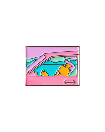 Vapourwave Pin