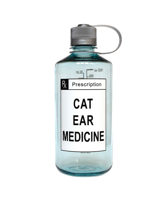 Cat Ear Medicine Water Bottle