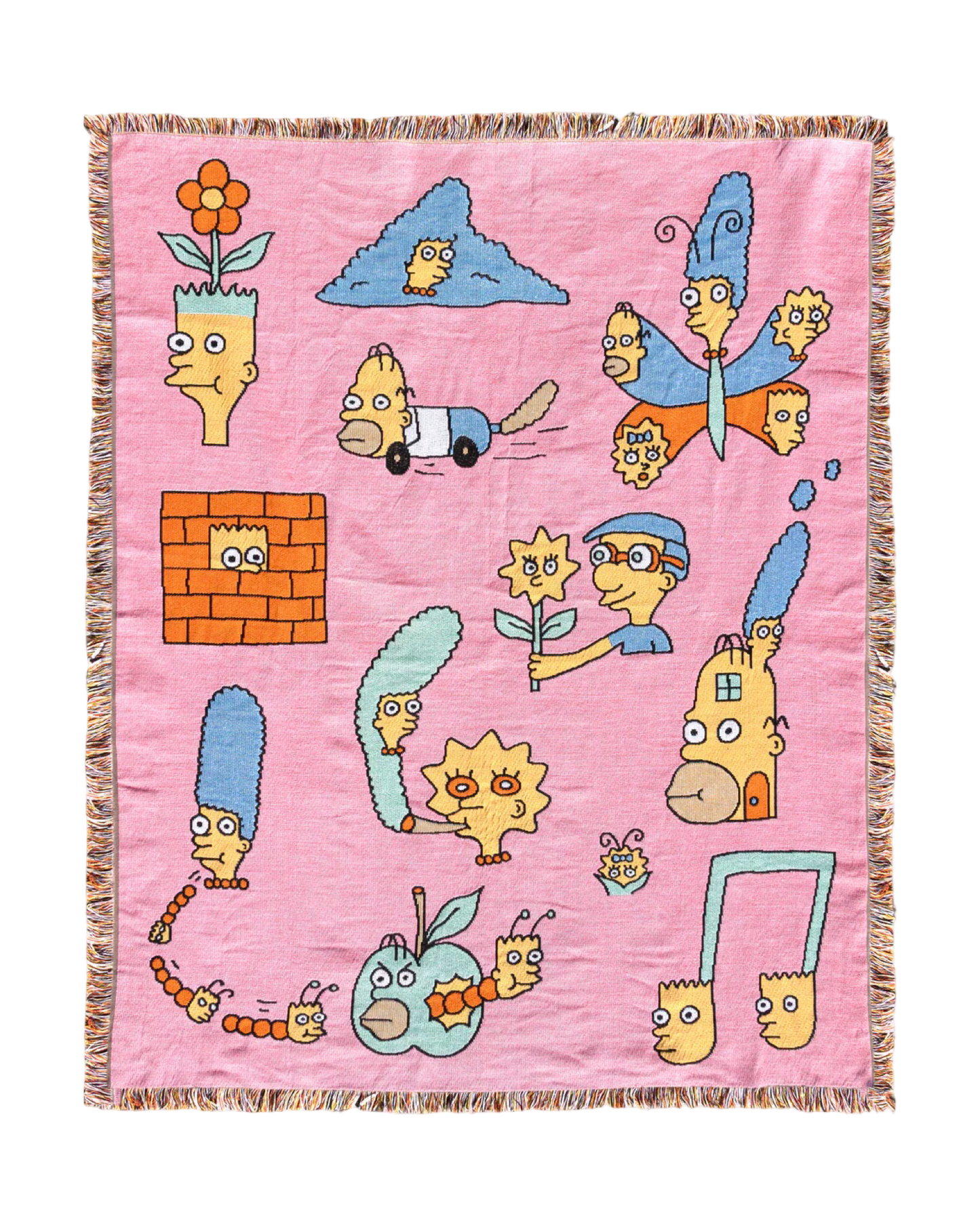 Popular TV Yellow Family Tapestry