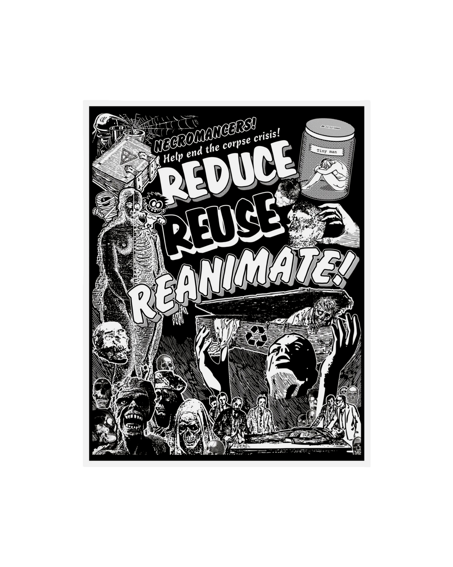 Reanimate Risograph Print