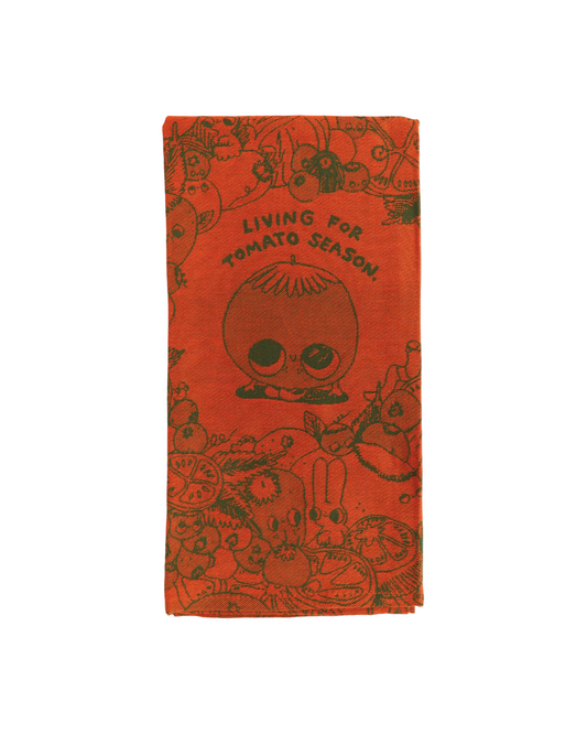 Living For Tomato Season Dish Towel