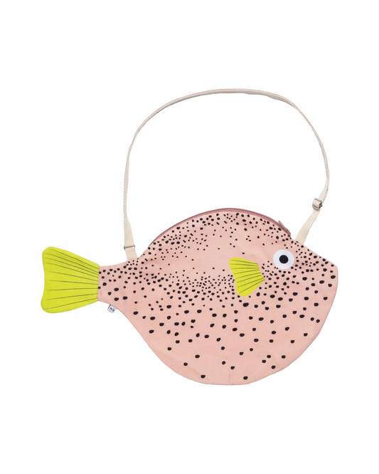 Pink Pufferfish Bag