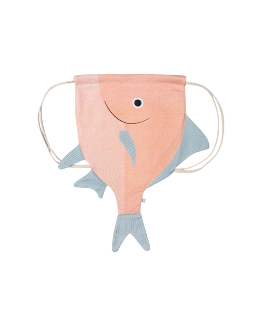 Small Pink Silver Biddy Backpack