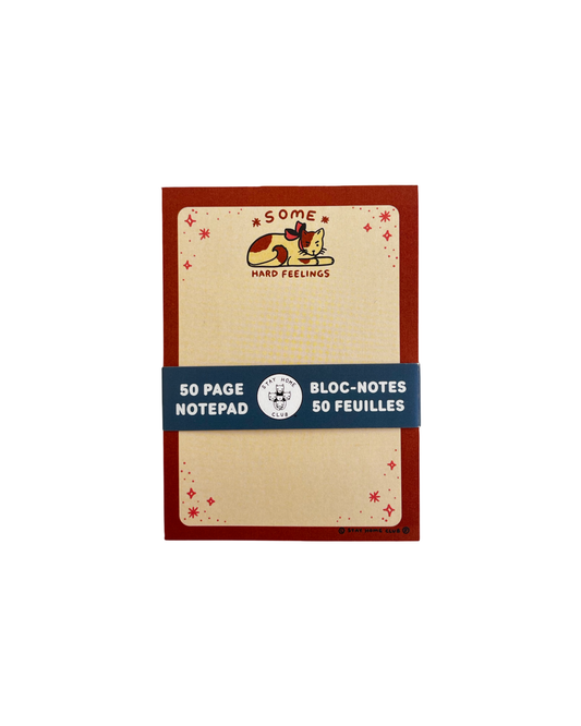 Some Hard Feelings Notepad