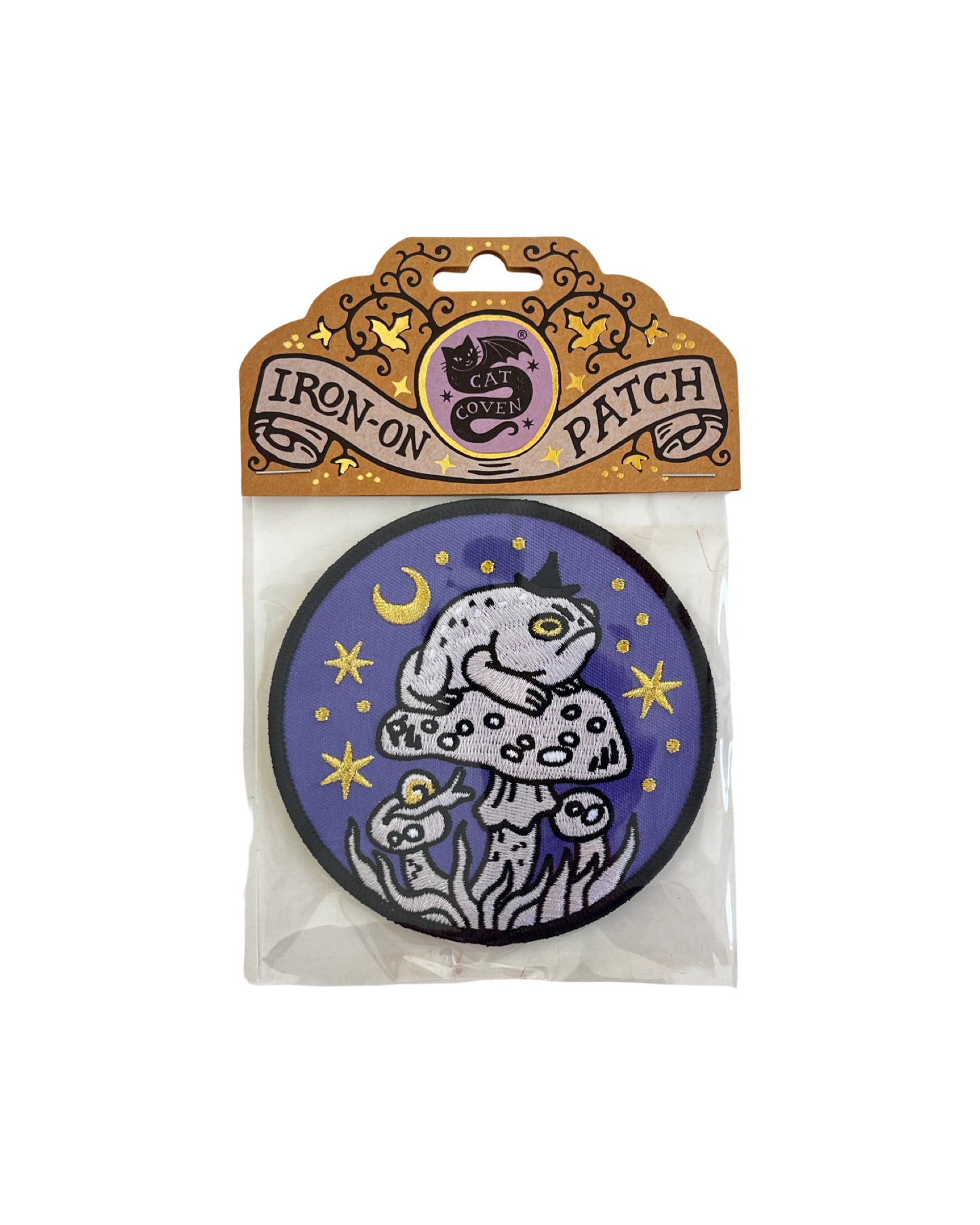 Grumpy Toad Witch Patch