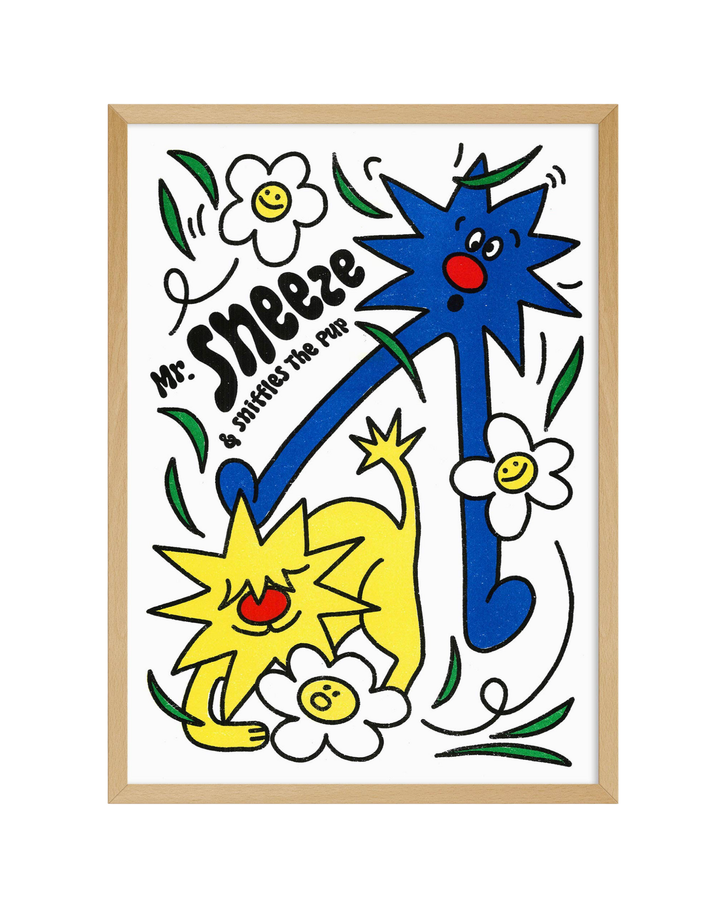 Mr. Sneeze A3 Print