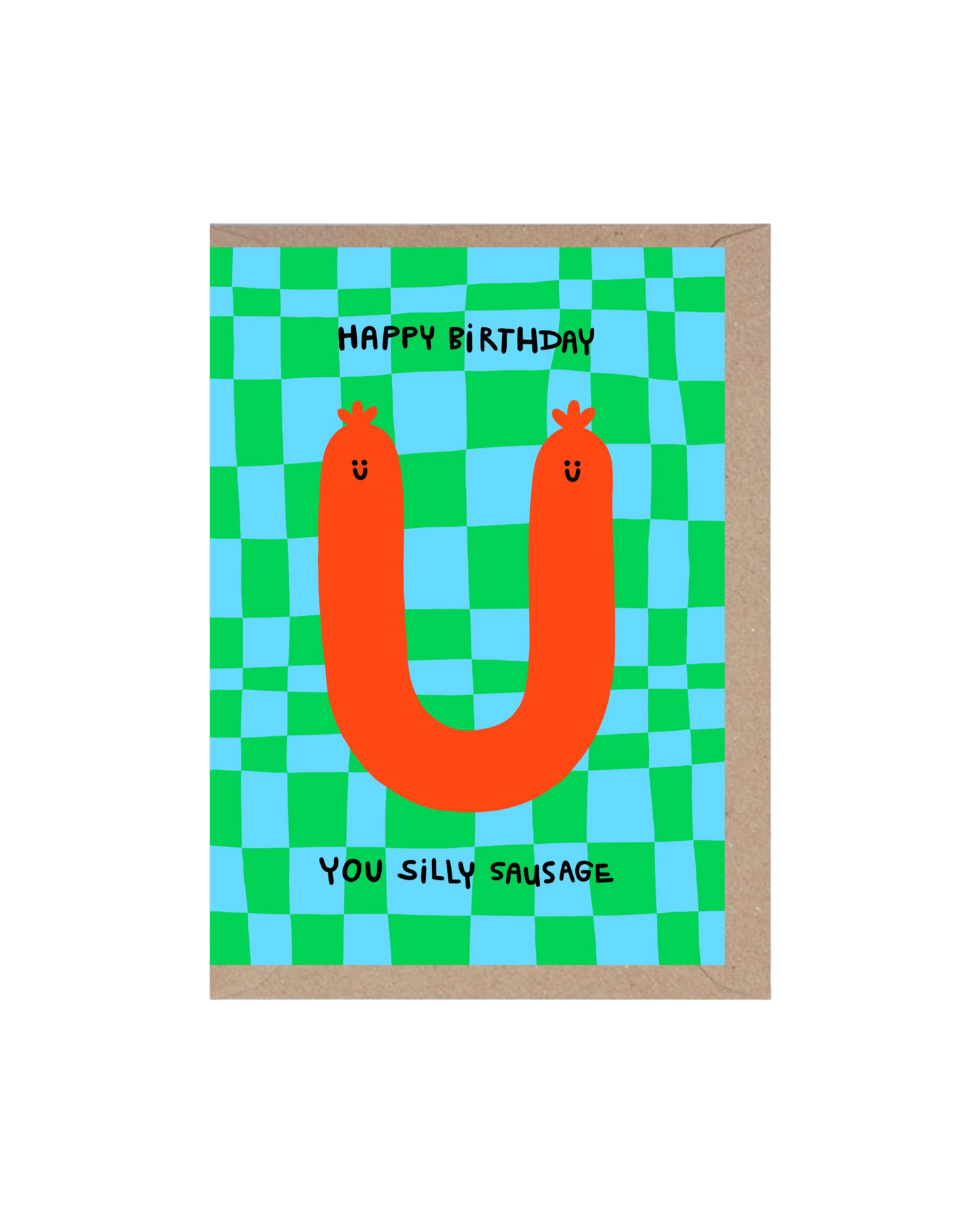 Silly Sausage Birthday Card