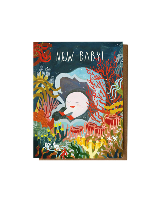 Underwater New Baby Card