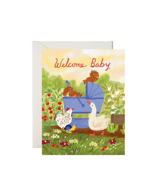 Farm Baby Card