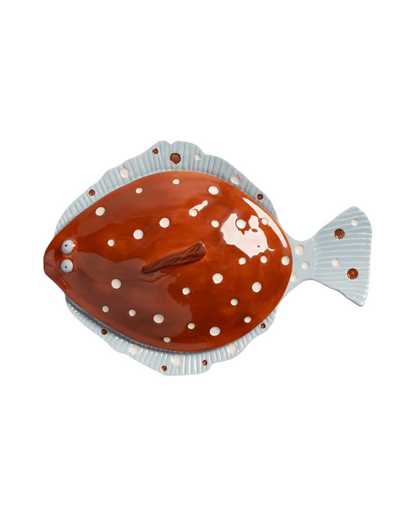 Brown Plaice Tureen