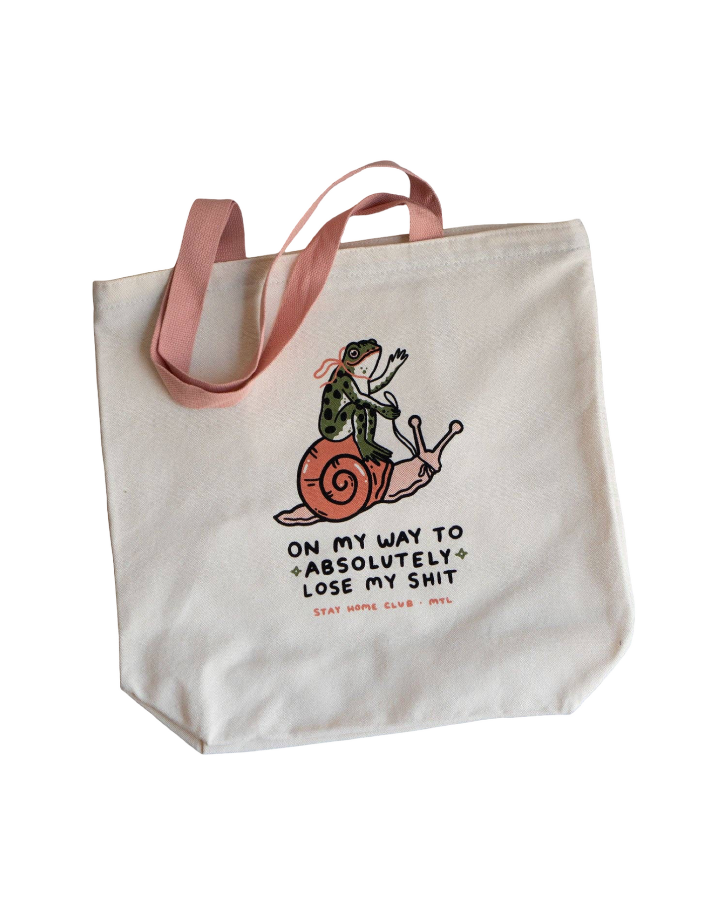Lose my Shit Big Zip Tote