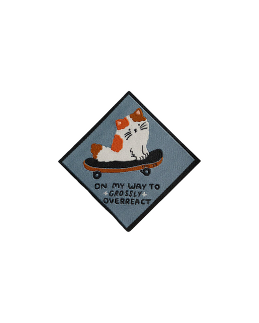 Overreact - Woven Sticky Patch