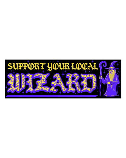 Wizard of Barge Bumper Stickers
