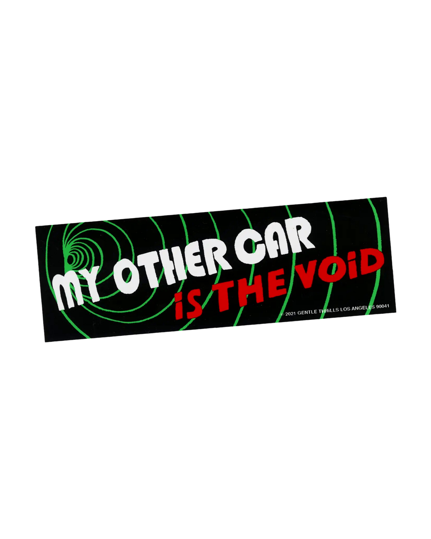 Gentle Thrills Bumper Sticker