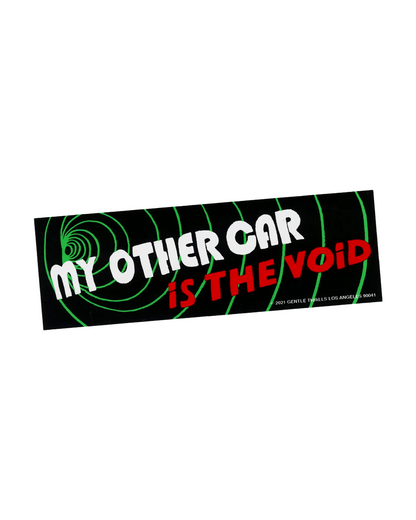 Gentle Thrills Bumper Sticker
