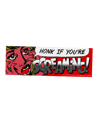 Gentle Thrills Bumper Sticker
