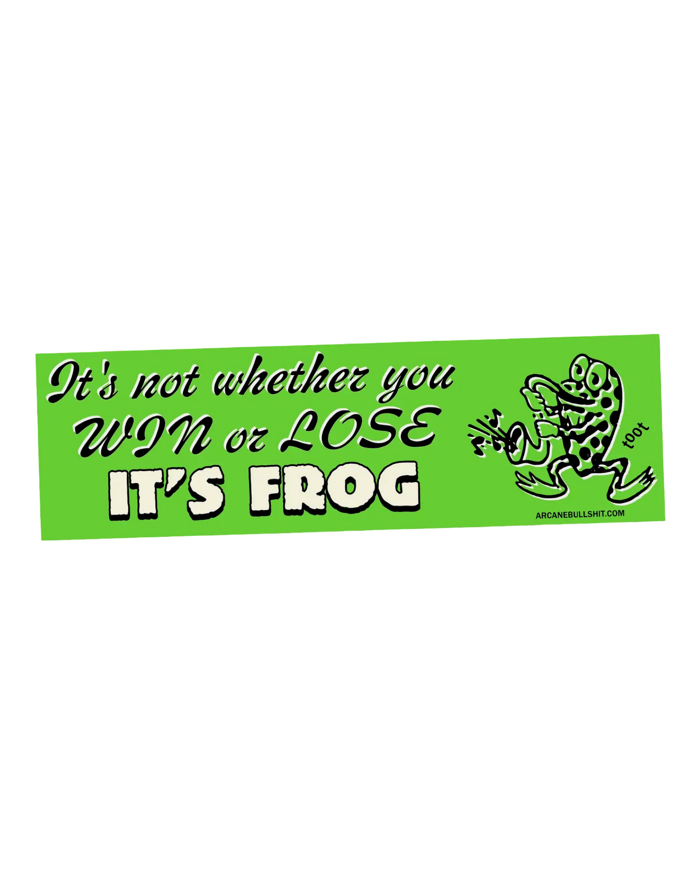 Arcane Bullshit Bumper Stickers